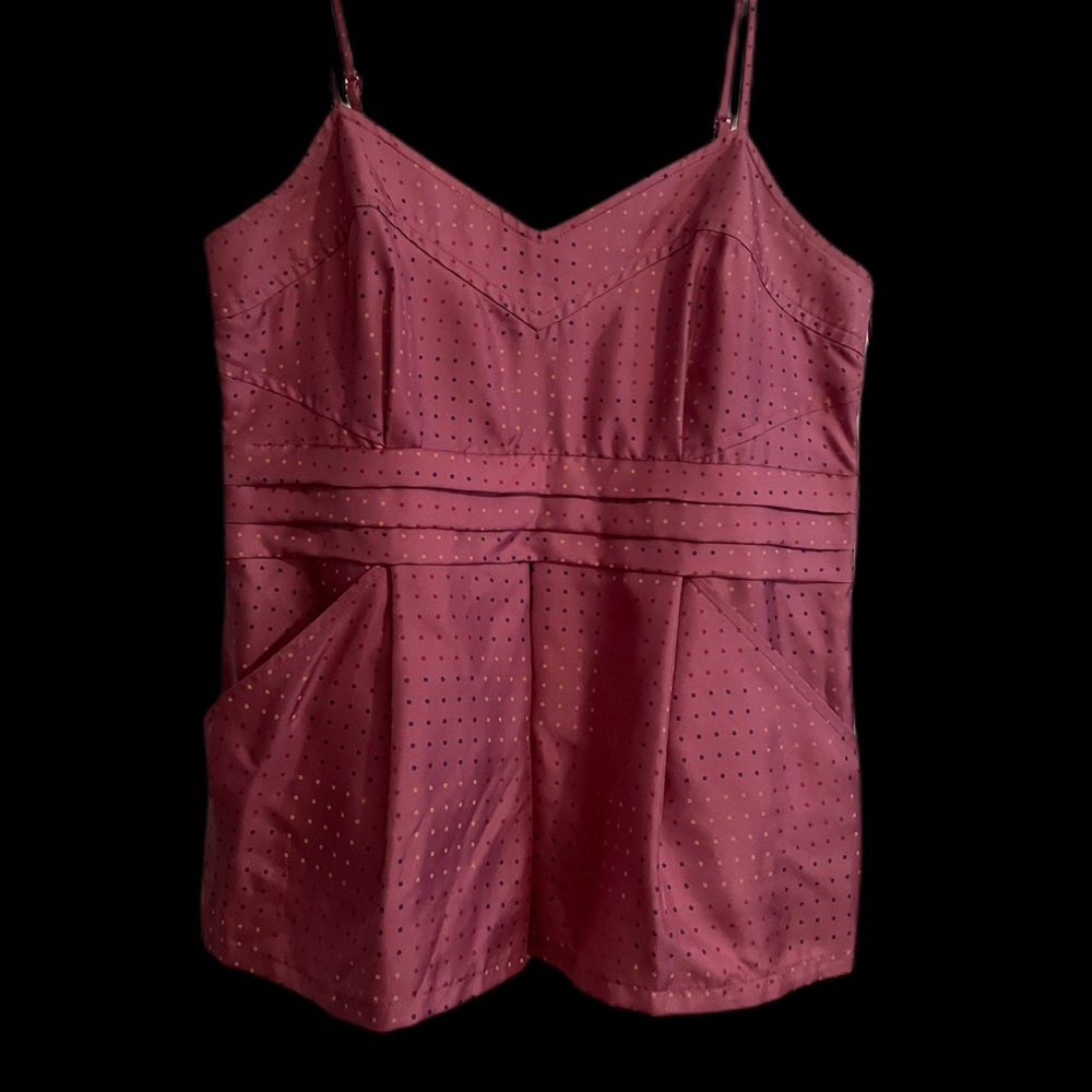 Marc by Marc Jacobs pink silk tank small